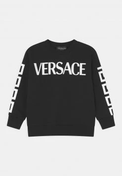 Versace Enfant LOGO Sweatshirt Nero/bianco