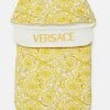 Versace OUTDOOR NEST BAROCCO KIDS LOGO UNISEX Gigoteuse Bianco/oro