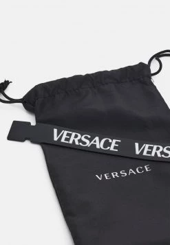 Versace BRACCIALE LOGO SPESSORATO UNISEX Bracelet Nero/bianco -Versace Soldes 2022 3dc7118eb5b9450bac44923d712de8cb
