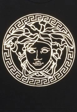 Versace SHORT SLEEVES MEDUSA UNISEX T Shirt Imprimé Black/gold -Versace Soldes 2022 3eef1f2e329647df8fcd099bd23babdf