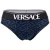 Versace Slip Dunkelblau Schwarz Homme