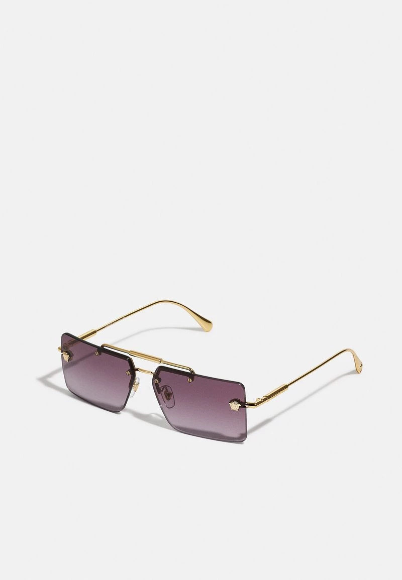 Versace Femme Lunettes De Soleil Gold Coloured 1 Versace Femme Lunettes De Soleil Gold Coloured