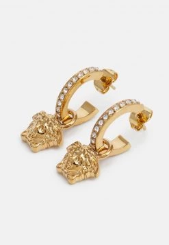 Versace UNISEX Boucles D'oreilles Gold Coloured -Versace Soldes 2022 422b60e4733549078ff29872e050a1e6