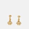 Versace Unisex Boucles D'oreilles Gold Coloured