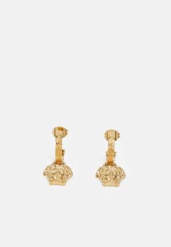 Versace Unisex Boucles D'oreilles Gold Coloured