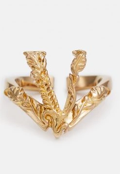 Versace Femme Bague Gold Coloured -Versace Soldes 2022 427656cd2d974778b1d4584a56d55edb