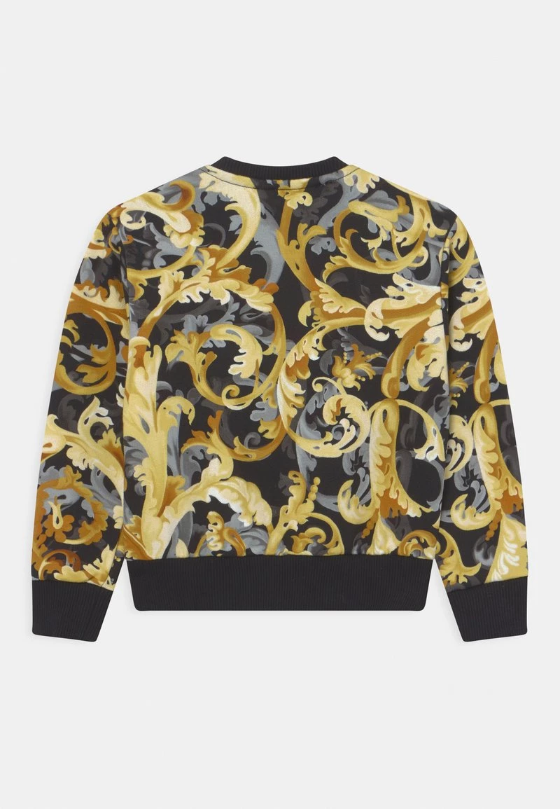 Versace BAROCCO FLAGE UNISEX Sweatshirt Nero/oro 2 Versace BAROCCO FLAGE UNISEX Sweatshirt Nero/oro – Image 2