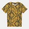 Versace BAROCCO KIDS UNISEX T Shirt Imprimé Nero/oro