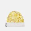 Versace NEWBORN HAT BAROQUE KIDS UNISEX Bonnet Bianco/oro