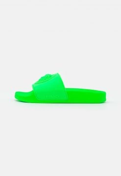 Versace SLIDES UNISEX Mules Fluo Green