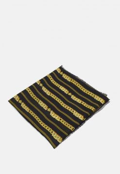Versace UNISEX Foulard Black/gold Coloured