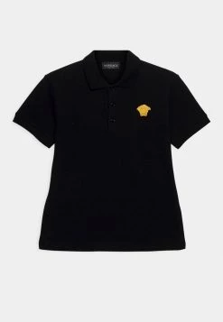 Versace Enfant MEDUSA CAPSULE DRIVERS UNISEX Polo Nero/oro