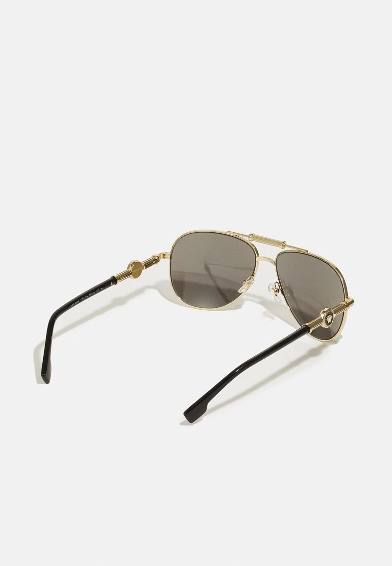 Versace UNISEX Lunettes De Soleil Pale Gold Coloured 2 Versace UNISEX Lunettes De Soleil Pale Gold Coloured – Image 2