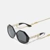 Versace Lunettes De Soleil Black Femme
