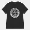 Versace Enfant MEDUSA T Shirt Imprimé Nero/bianco