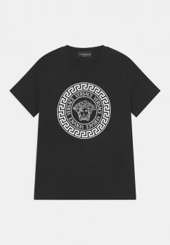 Versace Enfant MEDUSA T Shirt Imprimé Nero/bianco