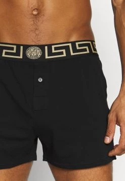 Versace BOXER INTIMO UOMO Caleçon Nero Greca Oro Homme -Versace Soldes 2022 55f943a8d48f4a438cf68aef8cfc9ad1