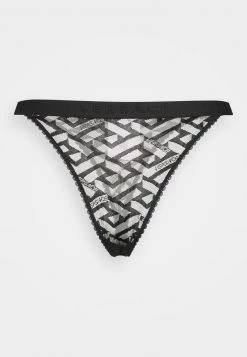 Versace THONG String Black Femme -Versace Soldes 2022 56a75b80cab64291b915d3c8f226d65d