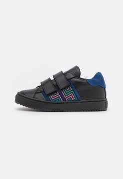 Versace Enfant Baskets Basses Nero/lapis