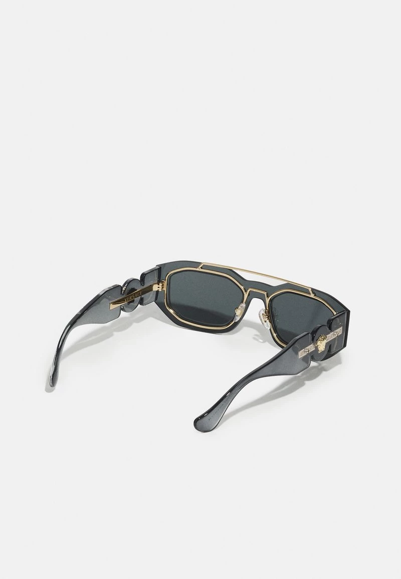 Versace UNISEX Lunettes De Soleil Dark Grey 2 Versace UNISEX Lunettes De Soleil Dark Grey – Image 2