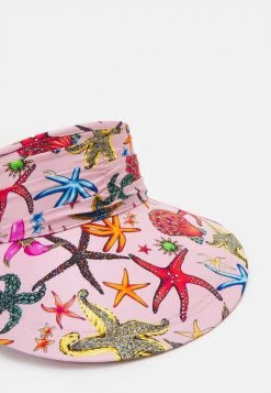 Versace CAPPELLO BANDANA CON VISIERA Chapeau Rosa/multicolor Femme -Versace Soldes 2022 5e2abf9df199423c9506b01c02ace92f