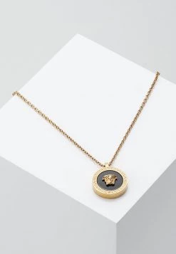 Versace Femme Collier Nero/oro Tribute