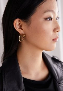 Versace Boucles D'oreilles Gold Coloured Femme -Versace Soldes 2022 615746354eb64723a771d68d5e5ea936