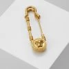 Versace SPILLA 75MM Broche Oro Tribute Femme