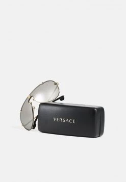 Versace UNISEX Lunettes De Soleil Gold Coloured -Versace Soldes 2022 6161de80e7c24f538f1e5692ddabc518