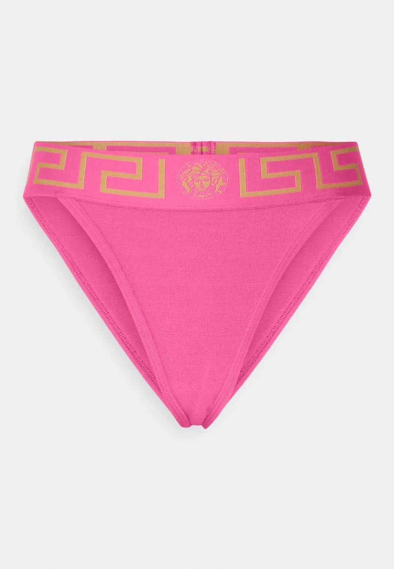 Versace Femme HIGHWAIST BOTTOM Bas De Bikini Pink 5 Versace Femme HIGHWAIST BOTTOM Bas De Bikini Pink – Image 5