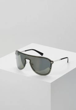Versace Homme Lunettes De Soleil Silver Coloured