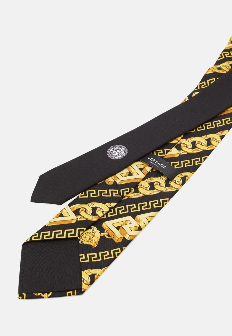 Versace Homme Cravate Black/gold 5 Versace Homme Cravate Black/gold – Image 5
