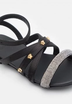 Versace Sandales Black/gold Enfant -Versace Soldes 2022 64d67f8565574246a59f4c52db3b2c9f