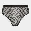 Versace Femme BRAZILIAN Slip Nero