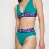 Versace Femme HIGHWAIST BOTTOM Bas De Bikini Green