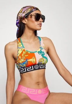 Versace Femme BUSTIER Brassière Multi Coloured -Versace Soldes 2022 69eb7b5354a64507a1796a2fb526ef22