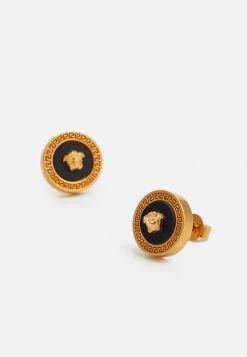 Versace Femme Boucles D'oreilles Nero/oro Tribute -Versace Soldes 2022 6a5958ed429b403e99dd5de2744b7054