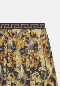 Versace Enfant SKIRT BAROCCO FLAGE Jupe Plissée Nero/oro 5 Versace Enfant SKIRT BAROCCO FLAGE Jupe Plissée Nero/oro -Versace Soldes 2022 6b352102daeb4846a37288da5c722a2c