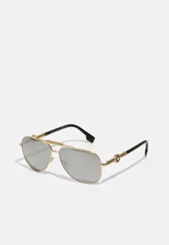 Versace UNISEX Lunettes De Soleil Goldcoloured/grey