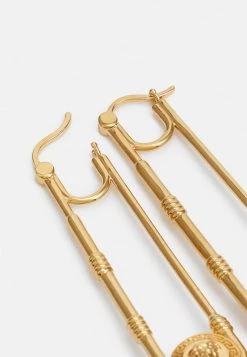 Versace Femme Boucles D'oreilles Gold Coloured -Versace Soldes 2022 6bd7fed33a604673a3c5701c0e407144