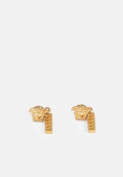 Versace EARRINGS Boucles D'oreilles Gold Coloured Femme