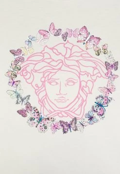 Versace ST. MEDUSA BUTTERFLY T Shirt Imprimé Bianco/multicolor Enfant -Versace Soldes 2022 6f6901373cd74abbad3522921e34463a