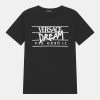 Versace LOGO UNISEX T Shirt Imprimé Nero/bianco