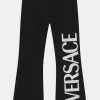 Versace Enfant LOGO Pantalon Classique Nero/bianco