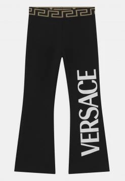 Versace Enfant LOGO Pantalon Classique Nero/bianco