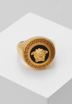 Versace Femme Bague Nero/oro Tribute