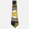 Versace UNISEX Cravate Black/gold Coloured