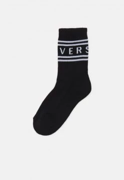 Versace Unisex SOCKS Chaussettes Black