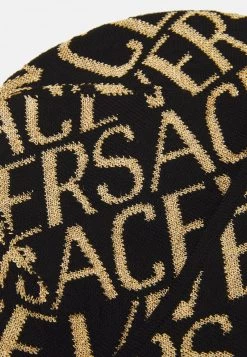 Versace BEANIE UNISEX Bonnet Black/gold Coloured -Versace Soldes 2022 795eca9b03404d9eb61e86ad714fa446