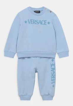 Versace SET UNISEX Survêtement Baby Blue/bianco